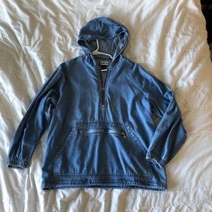 Vintage Jean Quarter Zip